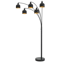 Load image into Gallery viewer, Cal Lighting Ellington 5-Light Arc Floor Lamp - Dark Bronze