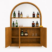 Load image into Gallery viewer, 60-Inch Solid Wood Back Bar with LED Lighting
