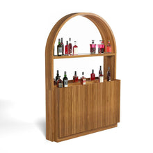 Load image into Gallery viewer, 60-Inch Solid Wood Back Bar with LED Lighting