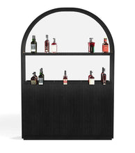 Load image into Gallery viewer, 60-Inch Solid Wood Back Bar with LED Lighting