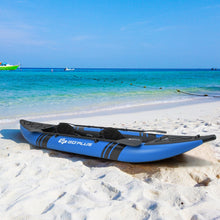 Load image into Gallery viewer, Inflatable 2-person Kayak Set with Aluminium Oars and Repair Kit