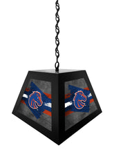 Load image into Gallery viewer, Boise State University NCAA Backlit Pendant Box Light – Black