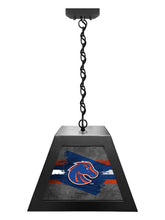 Load image into Gallery viewer, Boise State University NCAA Backlit Pendant Box Light – Black