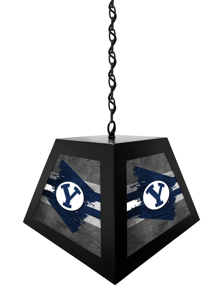 Brigham Young University NCAA Backlit Pendant Box Light – Black