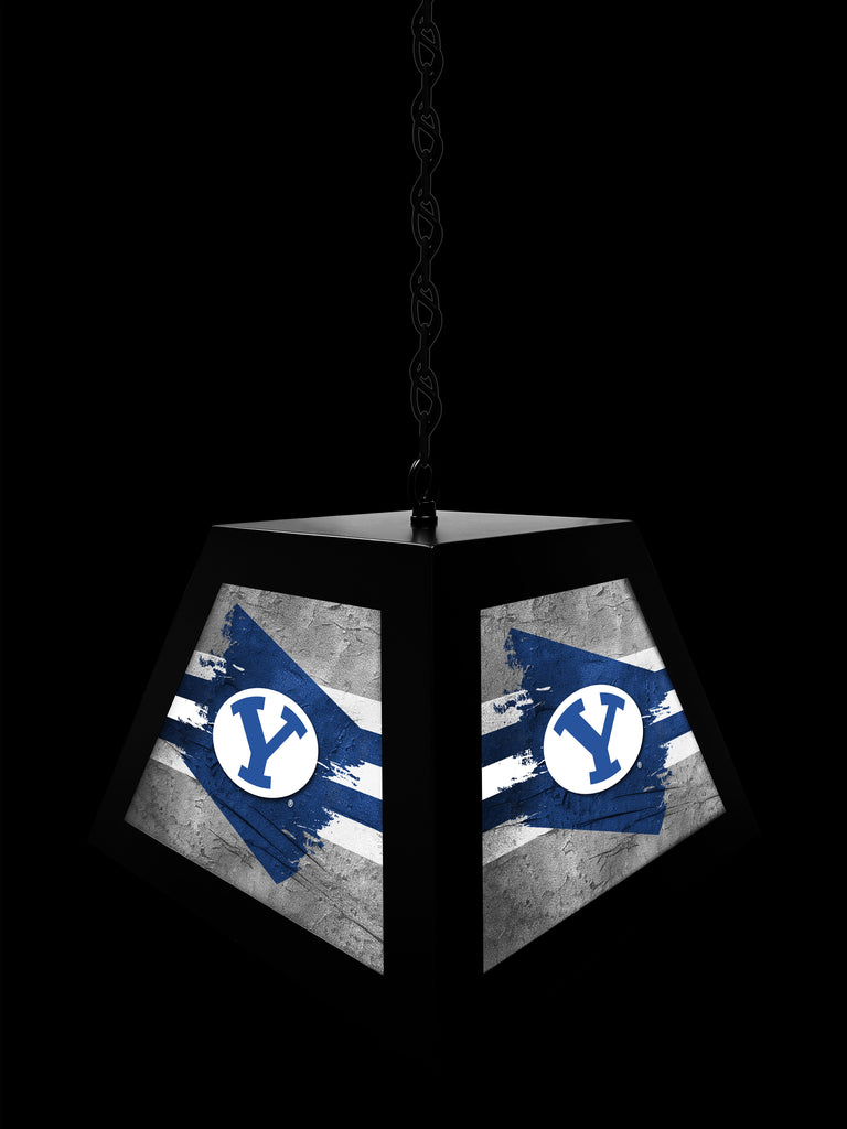 Brigham Young University NCAA Backlit Pendant Box Light – Black