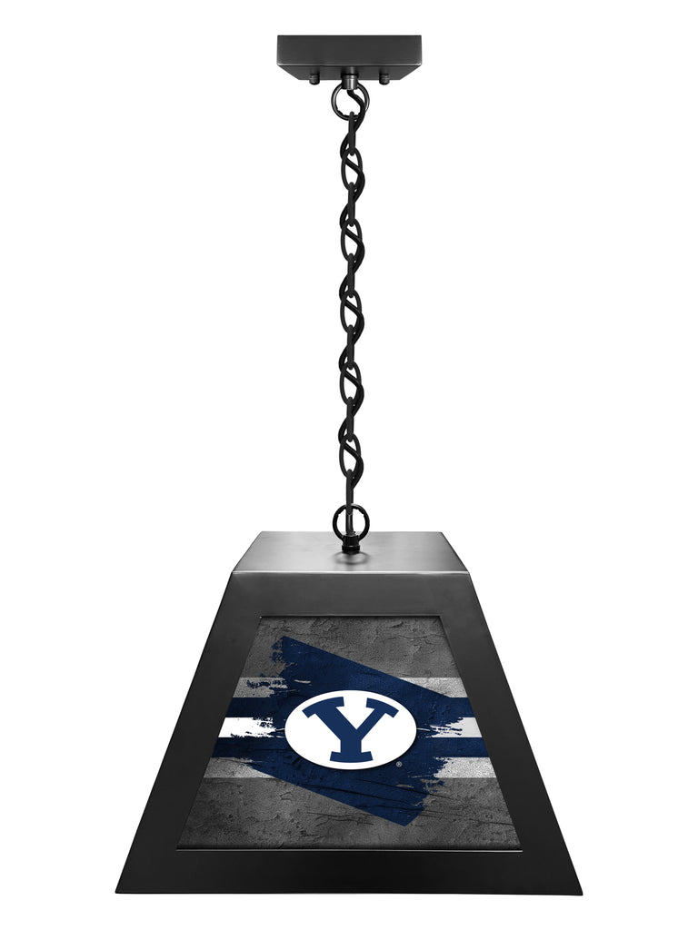 Brigham Young University NCAA Backlit Pendant Box Light – Black