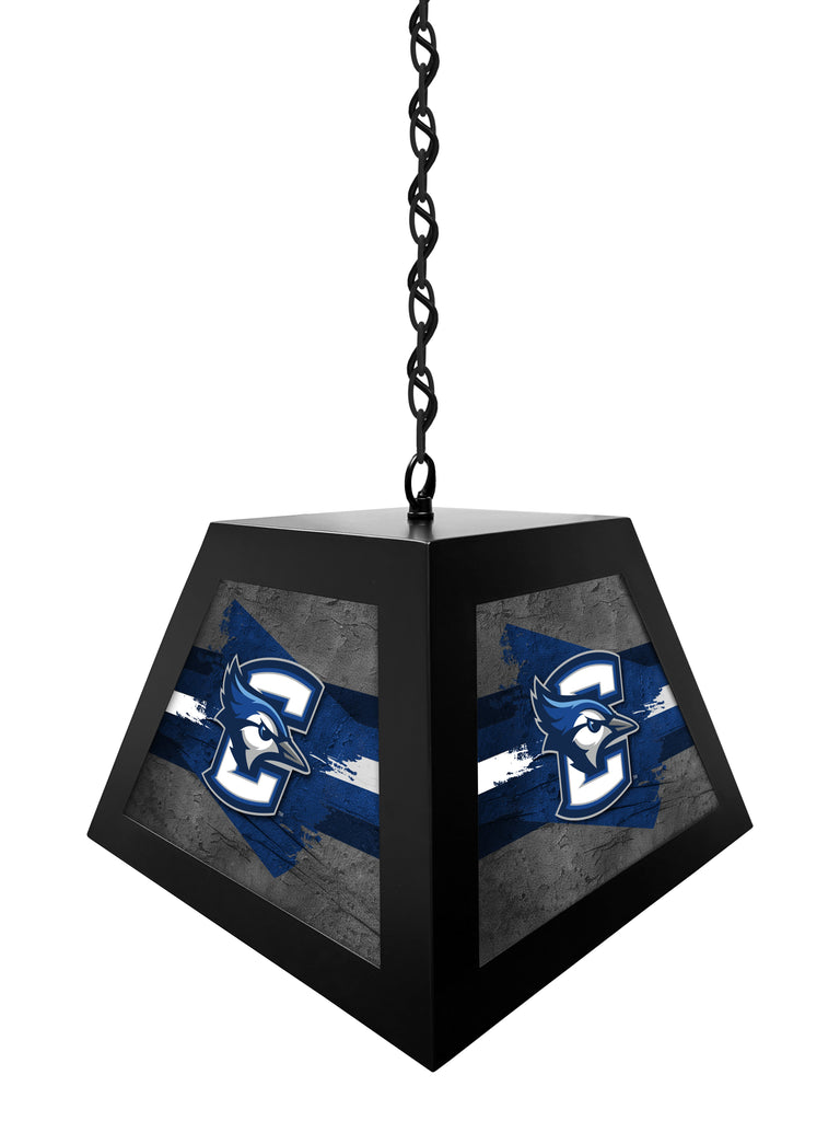 Creighton University NCAA Backlit Pendant Box Light – Black