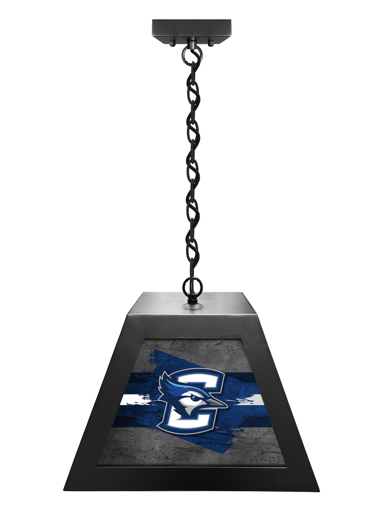 Creighton University NCAA Backlit Pendant Box Light – Black