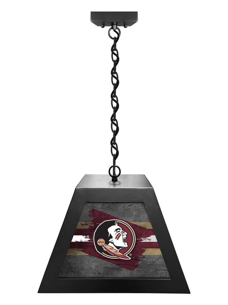 Florida State University NCAA Backlit Pendant Box Light – Black