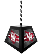 Load image into Gallery viewer, University of Houston Cougars NCAA Backlit Pendant Box Light – Black