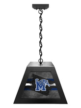 Load image into Gallery viewer, University of Memphis NCAA Backlit Pendant Box Light – Black