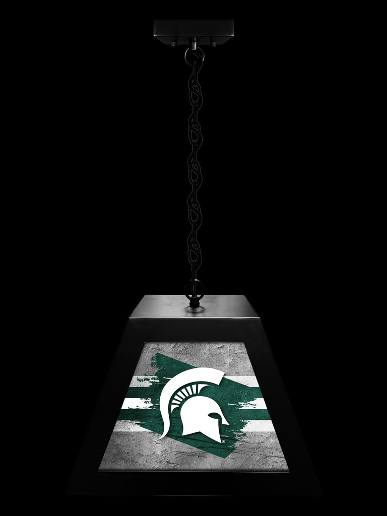Michigan State University Pendant Box Light