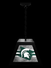 Load image into Gallery viewer, Michigan State University Pendant Box Light