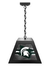 Load image into Gallery viewer, Michigan State University Pendant Box Light