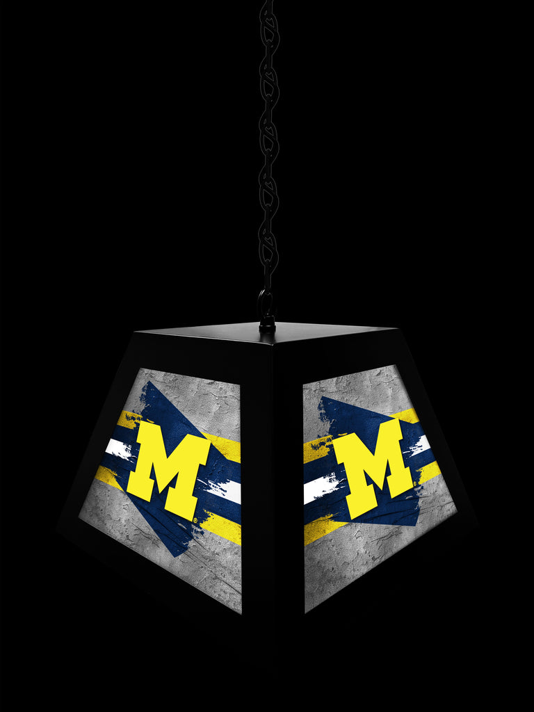 University of Michigan Pendant Box Light