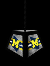 Load image into Gallery viewer, University of Michigan Pendant Box Light