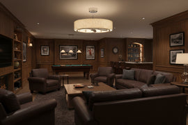 Breezy Meadow 6-Speed Ceiling Fan with Light