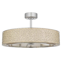 Load image into Gallery viewer, Remote controlled, dimmable, 6 speed Breezy Meadow Ultra Quiet Fan light with updraft and downdraft.