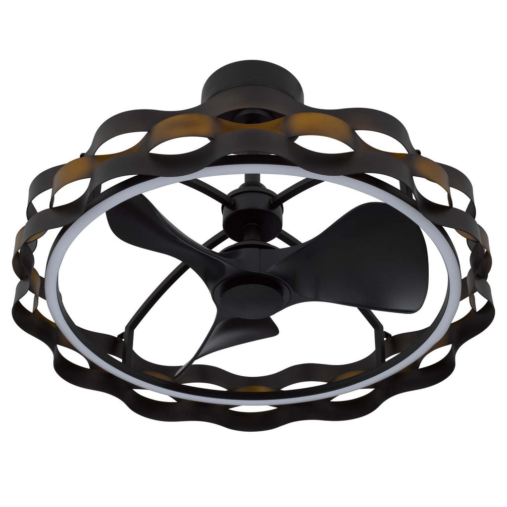 Arroyo 6-Speed Dimmable LED Ceiling Fan with Remote Control - Dark Bronze