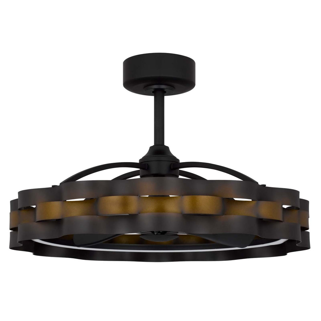 Arroyo 6-Speed Dimmable LED Ceiling Fan with Remote Control - Dark Bronze