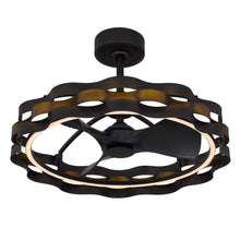 Load image into Gallery viewer, Arroyo 6-Speed Dimmable LED Ceiling Fan with Remote Control - Dark Bronze