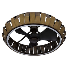 Load image into Gallery viewer, Arroyo Bronze Patina 6-Speed Dimmable LED Ceiling Fan with Remote Control
