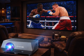 Auto Focus 1080P Projector with Android TV & Wi-Fi 6