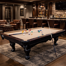 8-Foot Tournament Billiard/Pool Table
