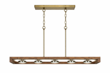 Load image into Gallery viewer, Kelso 6-Light LED Island Chandelier for Bar &amp; Pool Table