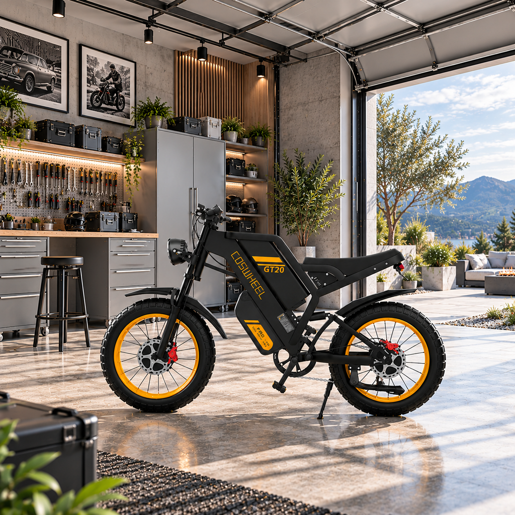 Coswheel GT20 Pro 3000W Dual Motor Fat Tire Electric Bike