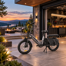 Coswheel HQ20 1300W All-Terrain Electric Cargo Bike – 48V 20Ah