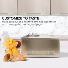 Load image into Gallery viewer, Whynter 2.1-Quart Automatic Ice Cream &amp; Yogurt Maker with Compressor