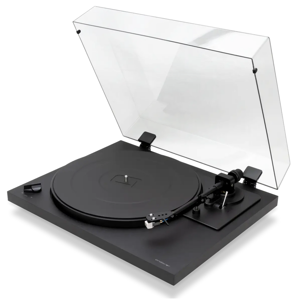 Luxury Tabletop Vinyl System for Mancave | SpinDuo & SpinTrio Record Player Setup System