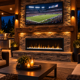 Dimplex IgniteXL 50-Inch Linear Electric Fireplace with ComfortSaver