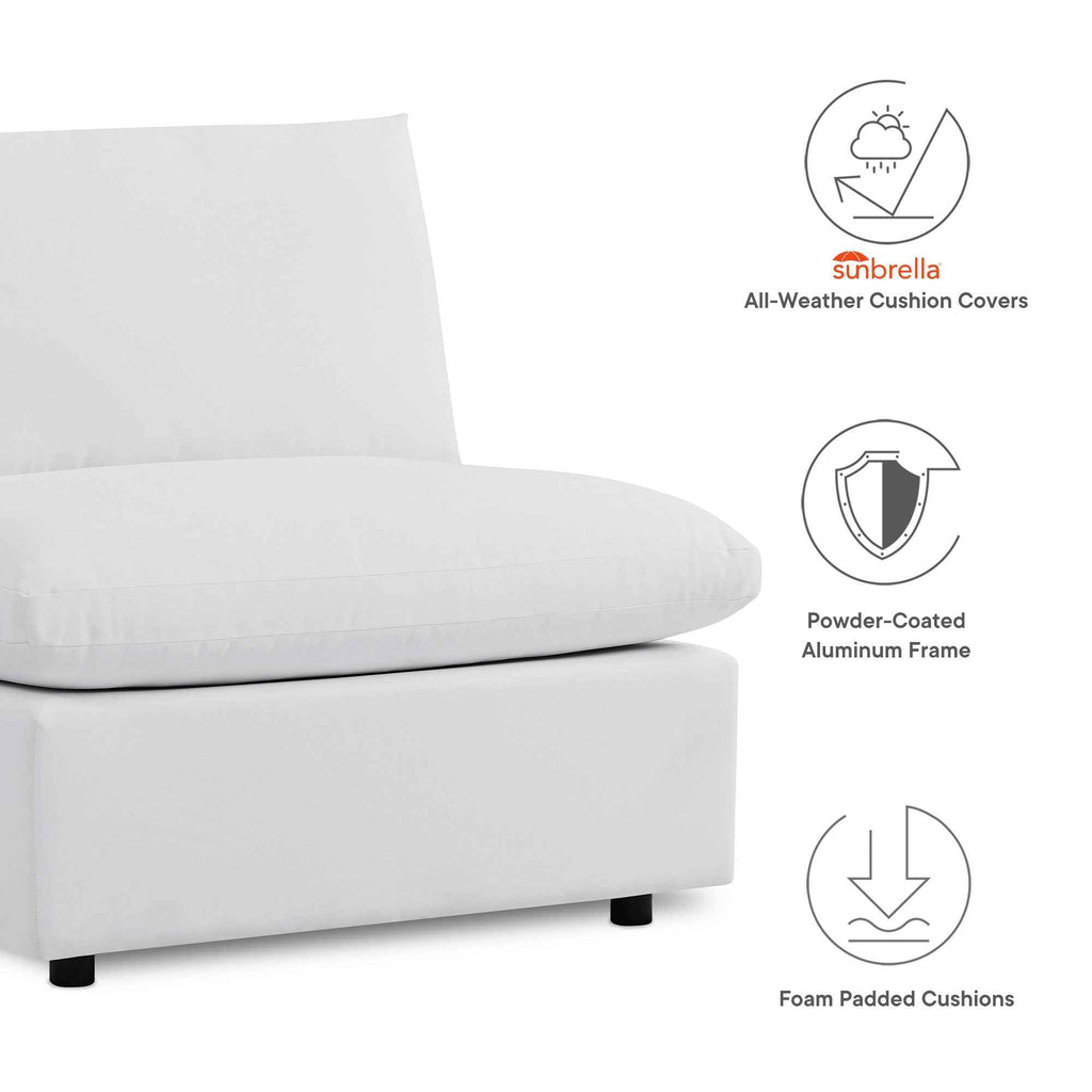 Commix 5-Piece Outdoor Sectional Sofa with Sunbrella®