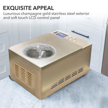 Load image into Gallery viewer, Whynter 2.1-Quart Automatic Ice Cream &amp; Yogurt Maker with Compressor