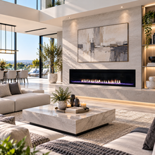 Load image into Gallery viewer, Empire Boulevard Vent-Free Natural Gas Linear Fireplace