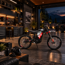 Eunorau R1 8000W Off-Road Electric Dirt Bike – 72V 35Ah