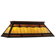 Load image into Gallery viewer, Filigree 44-Inch 4-Light Stained Glass Billiard Light
