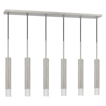 Load image into Gallery viewer, Cal Lighting Troy 6-Light Integrated LED Island Pendant - Gun Metal