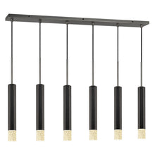 Load image into Gallery viewer, Cal Lighting Troy 6-Light Integrated LED Island Pendant - Gun Metal