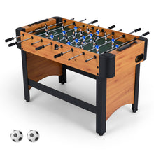 Load image into Gallery viewer, Foosball Table Competition Full Size Soccer Game Table with 22 Players