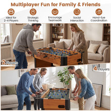 Load image into Gallery viewer, Foosball Table Competition Full Size Soccer Game Table with 22 Players