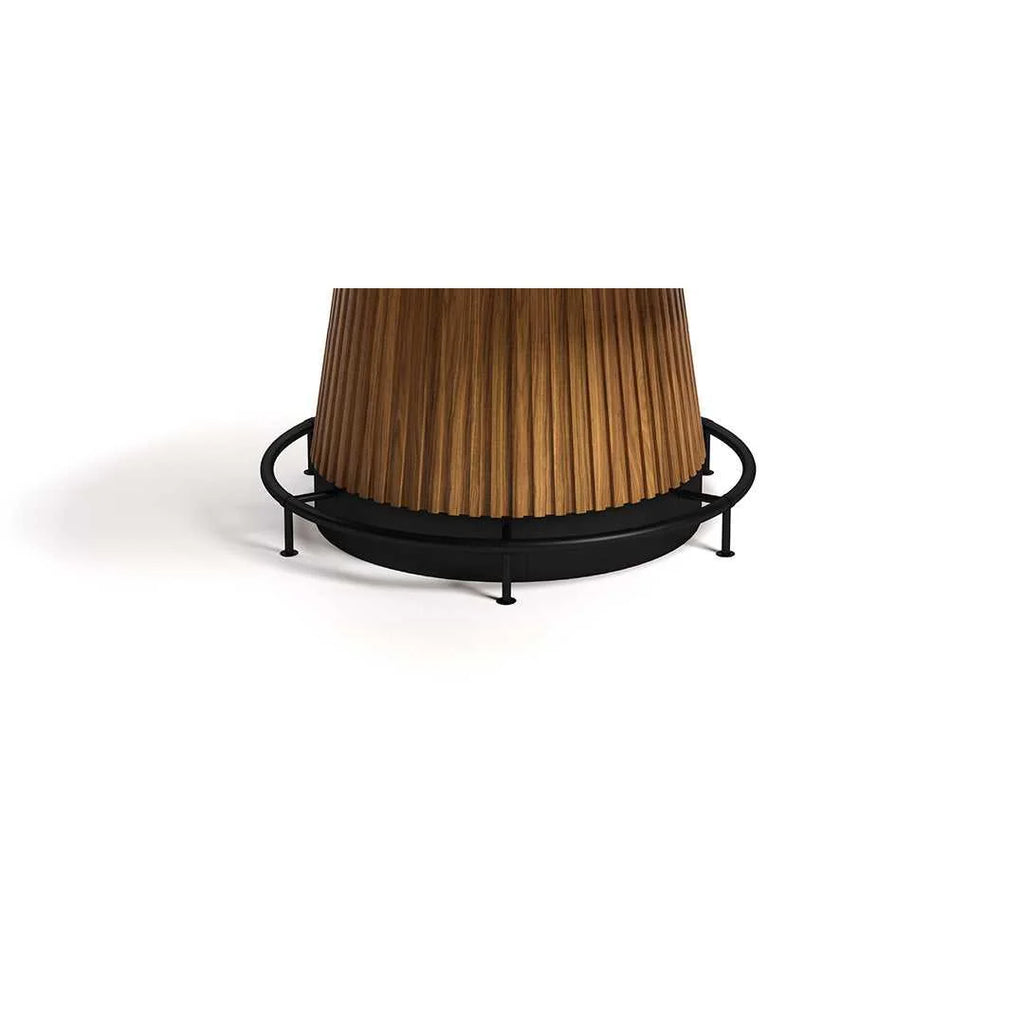 Prohibition 60-Inch Poker Table Foot Rail – Matte Black or Polished Brass