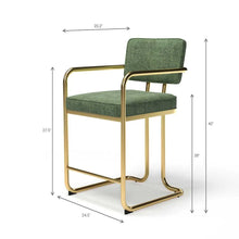 Load image into Gallery viewer, RAM Game Room Prohibition Series Upholstered Barstool
