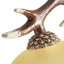 Load image into Gallery viewer, Antler Resin Chandelier – Luxury Nordic Rustic Pendant Light