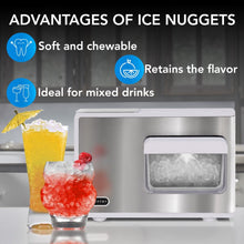Load image into Gallery viewer, Whynter SonicSnö Countertop Nugget Ice Maker, 40 lbs./Day | IBX-388WS