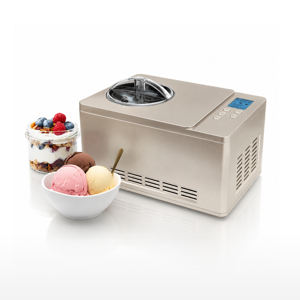 Whynter 2.1-Quart Automatic Ice Cream & Yogurt Maker with Compressor