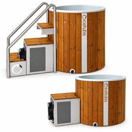 Icetubs IceBarrel XL Thermowood & Fiberglass Cold Plunge Tub