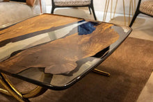 Load image into Gallery viewer, Luxurious Ivory Shaped Epoxy Resin Dining Room Coffee Table